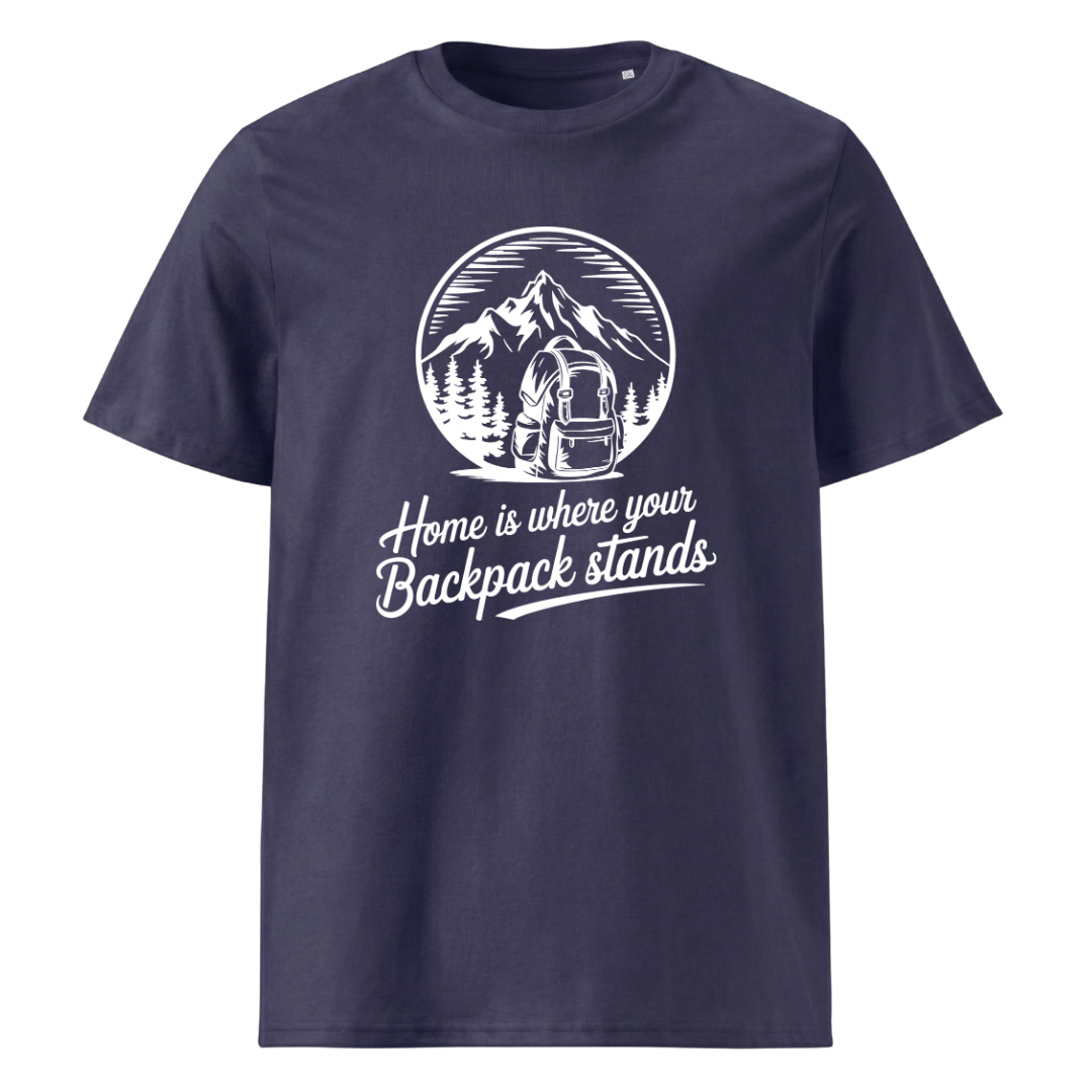 Home T-Shirt mit Berg-Spruch, weitere Ansicht