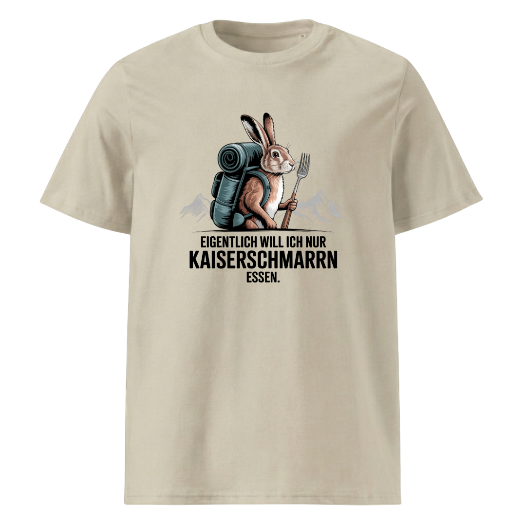 Kaiserschmarrn Hase T-Shirt Unisex mit Hase-Motiv, Farbvariante