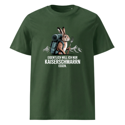 Kaiserschmarrn Hase T-Shirt Unisex mit Hase-Motiv, Detailansicht