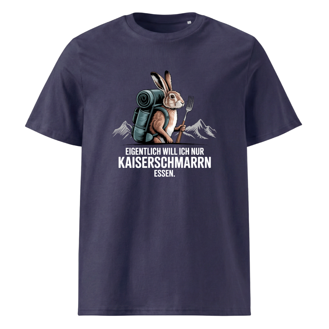 Kaiserschmarrn Hase T-Shirt Unisex mit Hase-Motiv, weitere Ansicht
