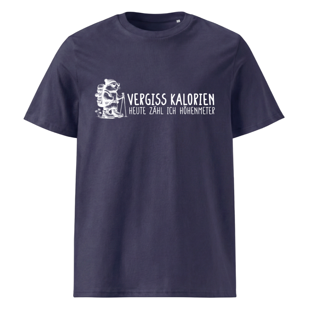 Höhenmeter Bio T-Shirt Unisex mit Spruch, weitere Ansicht