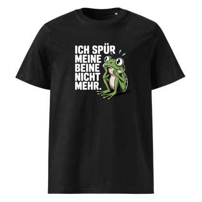 Ich spüre meine Beine nicht T-Shirt Unisex mit Wander-Spruch, Frontansicht