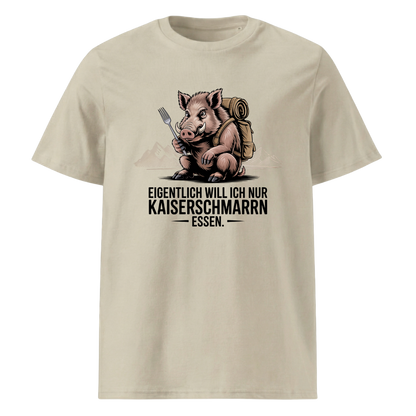Kaiserschmarrn Wildschwein T-Shirt Unisex mit Wildschwein-Motiv, Farbvariante