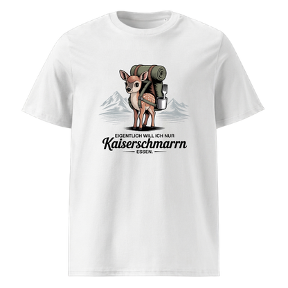 Kaiserschmarrn Rehkitz T-Shirt Unisex mit Rehkitz-Motiv, Motivdetail
