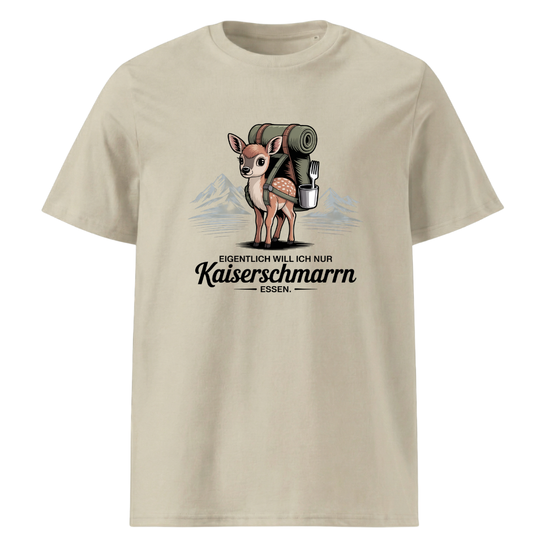 Kaiserschmarrn Rehkitz T-Shirt Unisex mit Rehkitz-Motiv, Farbvariante