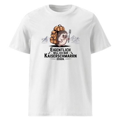 Kaiserschmarrn Igel T-Shirt Unisex mit Igel-Motiv, Motivdetail