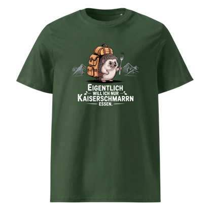 Kaiserschmarrn Igel T-Shirt Unisex mit Igel-Motiv, Detailansicht