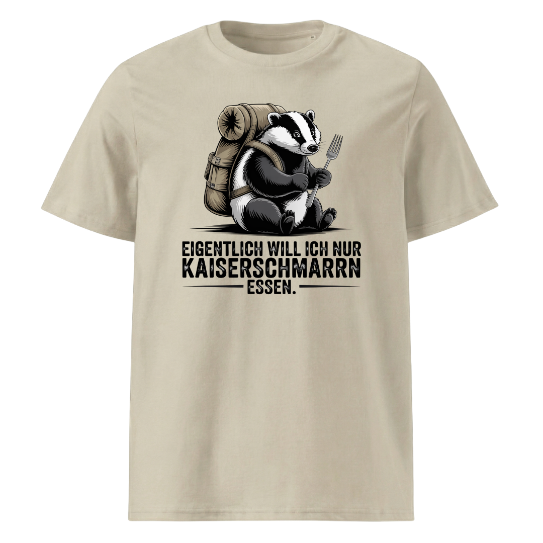 Kaiserschmarrn Dachs T-Shirt Unisex mit Dachs-Motiv, Farbvariante