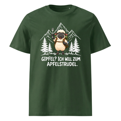 Apfelstrudel Schaf T-Shirt Unisex Grün