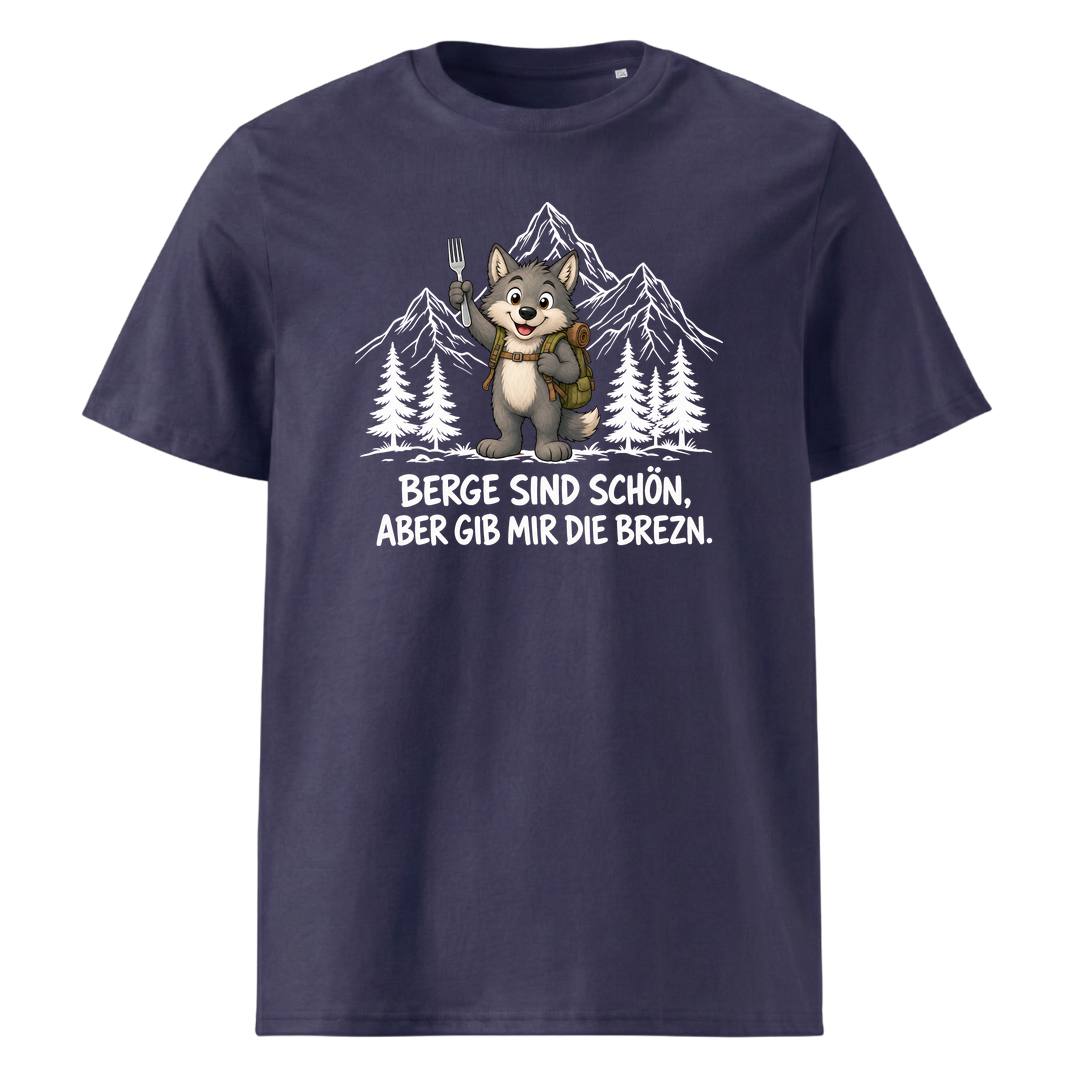 Brezn Wolf T-Shirt Unisex Navy
