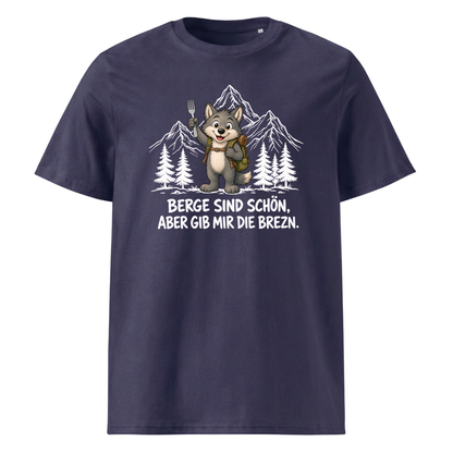 Brezn Wolf T-Shirt Unisex Navy