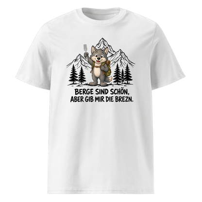 Brezn Wolf T-Shirt Unisex Weiß