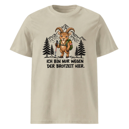 Brotzeit Steinbock T-Shirt Unisex Beige