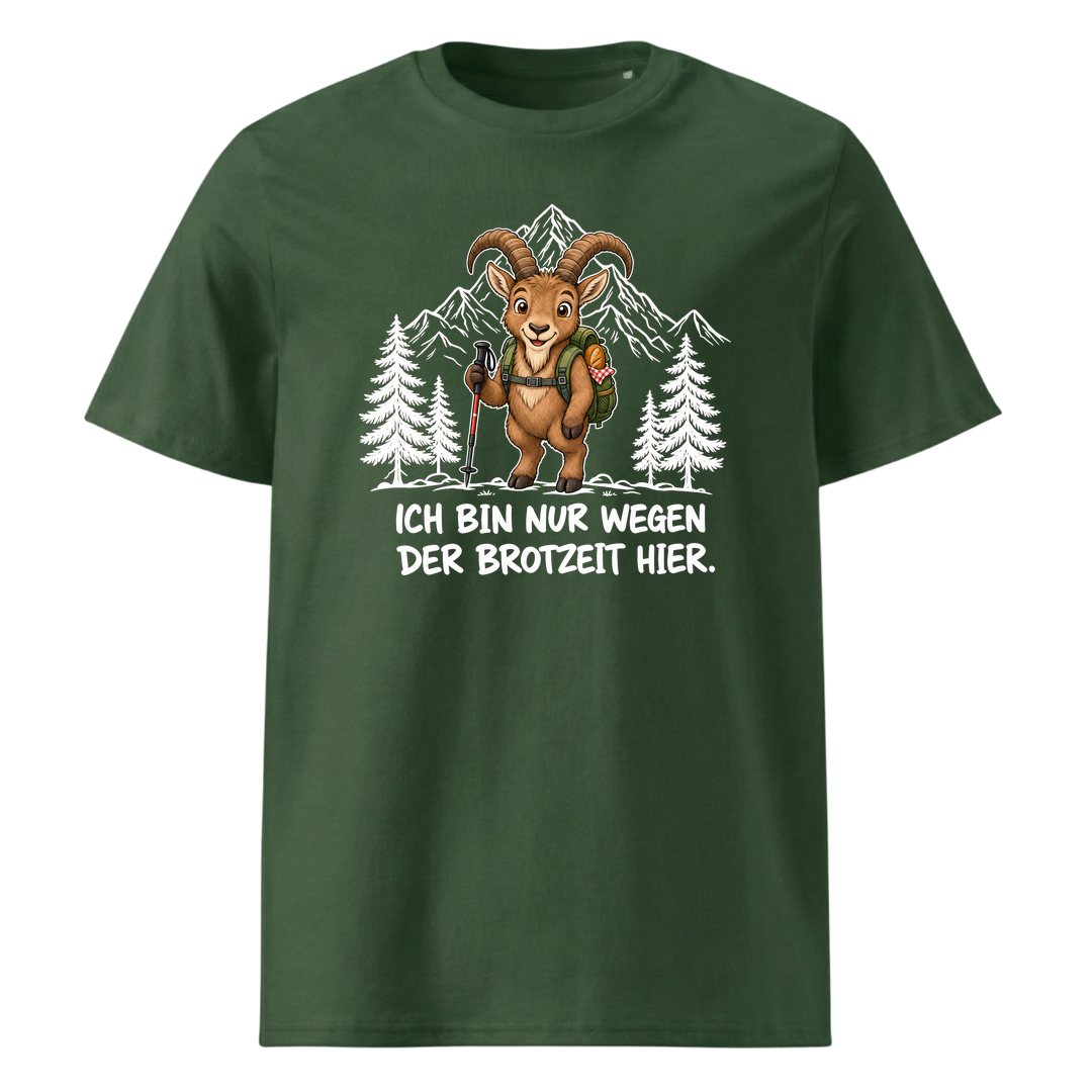 Brotzeit Steinbock T-Shirt Unisex Grün