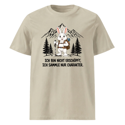 Charakter Hase T-Shirt Unisex Beige