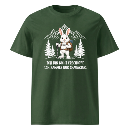 Charakter Hase T-Shirt Unisex Grün