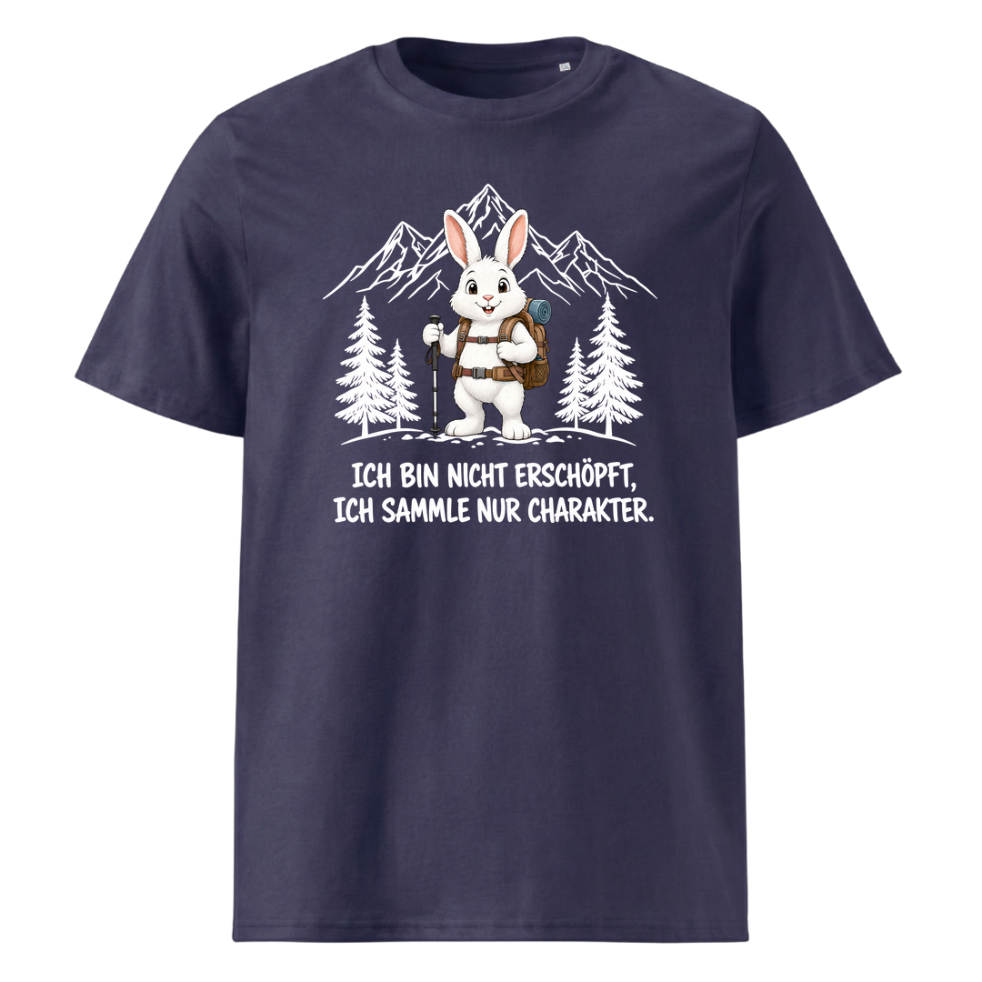 Charakter Hase T-Shirt Unisex Navy