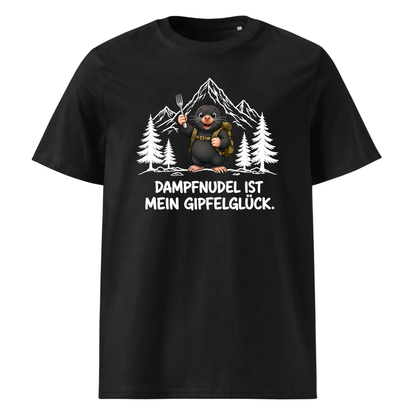Dampfnudel Maulwurf T-Shirt Unisex Schwarz