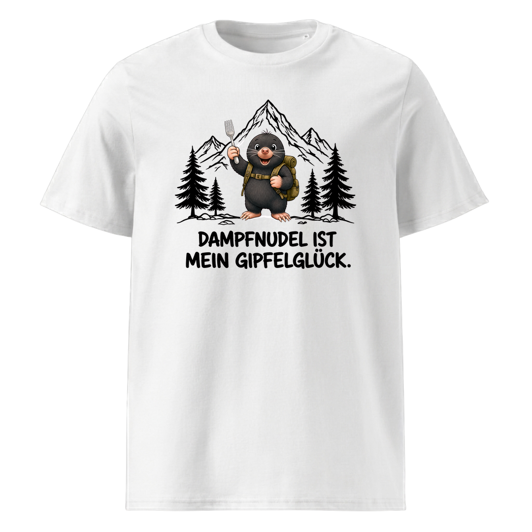 Dampfnudel Maulwurf T-Shirt Unisex Weiß