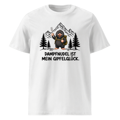 Dampfnudel Maulwurf T-Shirt Unisex Weiß