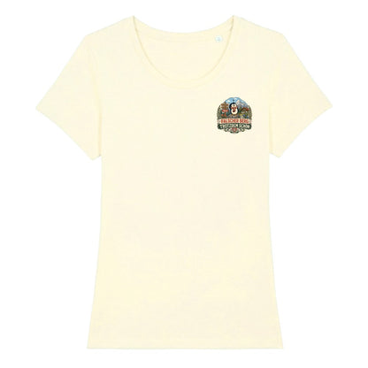 Falscher Berg Damenshirt mit Brustdruck, Kraxelgaudi