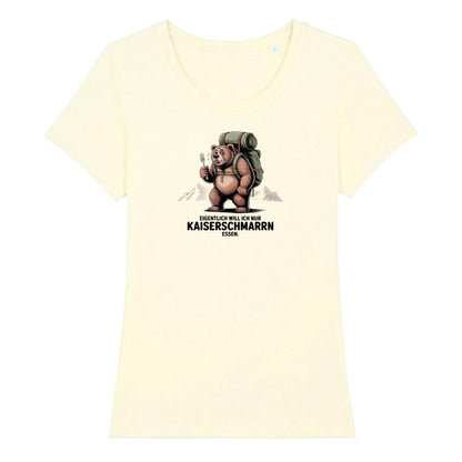 Kaiserschmarrn Braunbär Frauenshirt in Beige, Kraxelgaudi