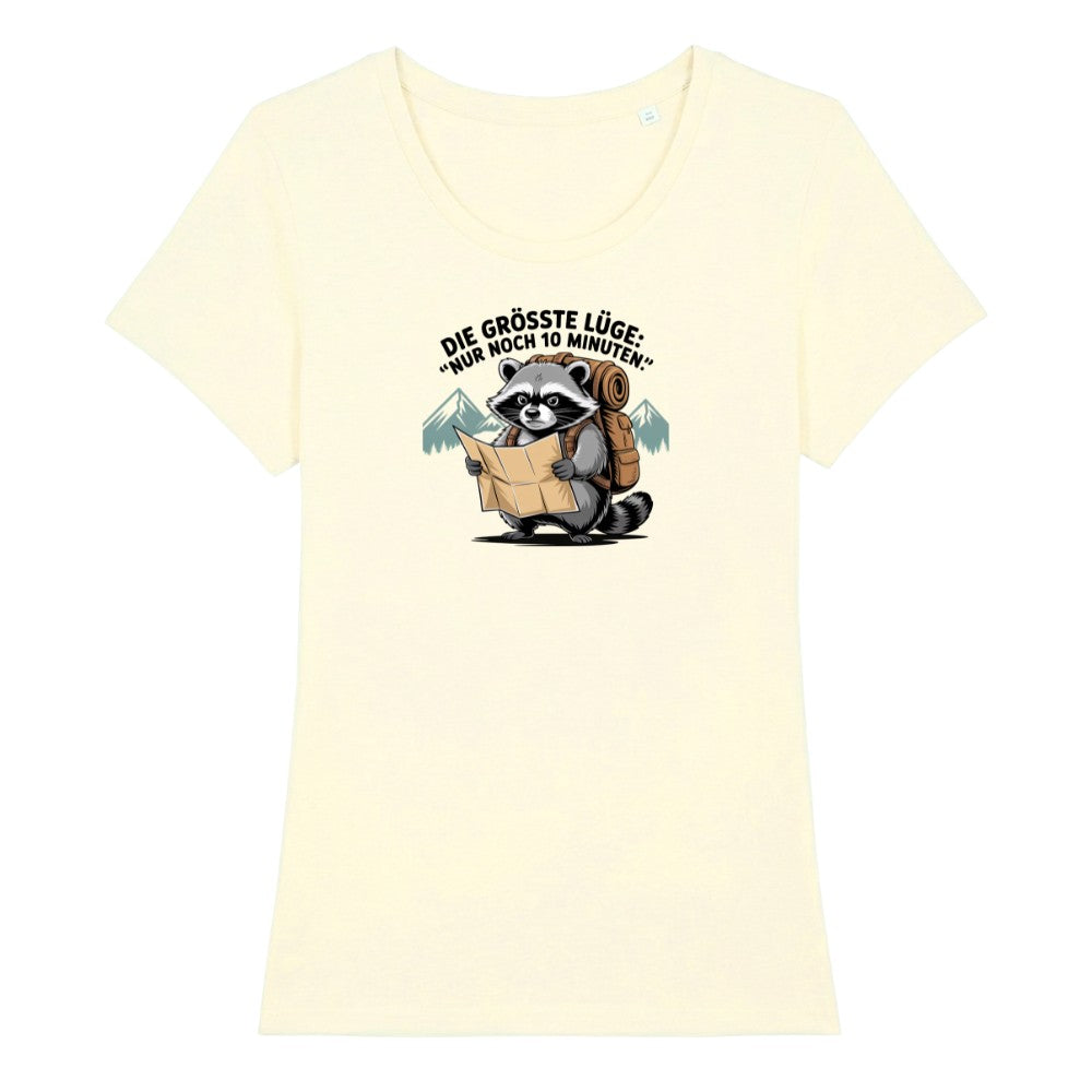 Noch 10 Minuten Frauenshirt in Beige, Kraxelgaudi