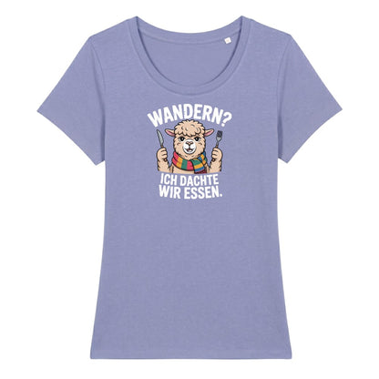Ich dachte wir essen Frauenshirt in Lavendel, Kraxelgaudi