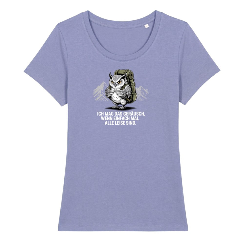 Ich mag das Geräusch Frauenshirt in Lavendel, Kraxelgaudi