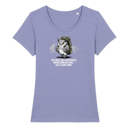 Ich mag das Geräusch Frauenshirt in Lavendel, Kraxelgaudi