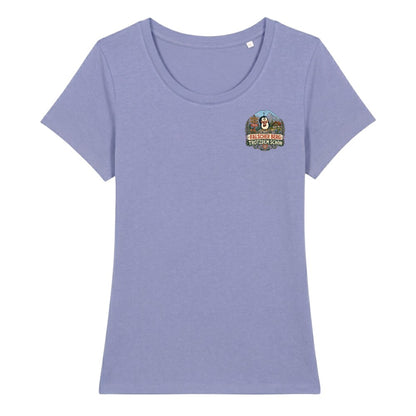 Falscher Berg Damenshirt mit Brustdruck, Kraxelgaudi