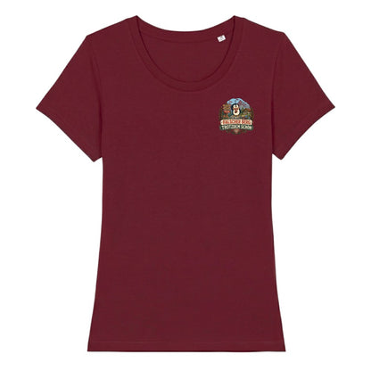 Falscher Berg Damenshirt mit Brustdruck, Kraxelgaudi