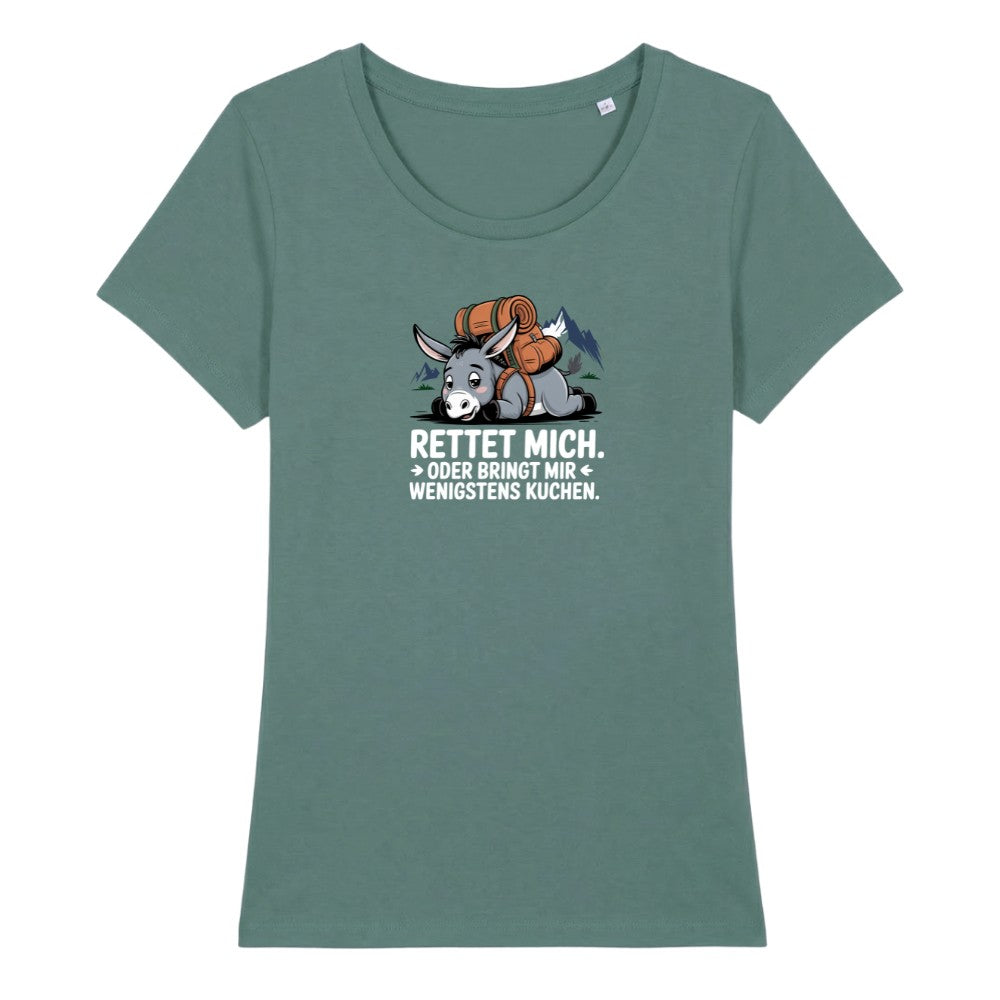 Rettet mich Esel Frauenshirt in Green Bay, Kraxelgaudi
