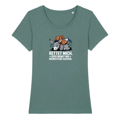 Rettet mich Esel Frauenshirt in Green Bay, Kraxelgaudi