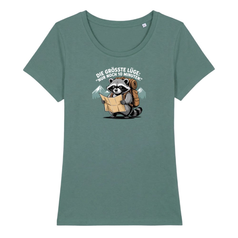 Noch 10 Minuten Frauenshirt in Green Bay, Kraxelgaudi