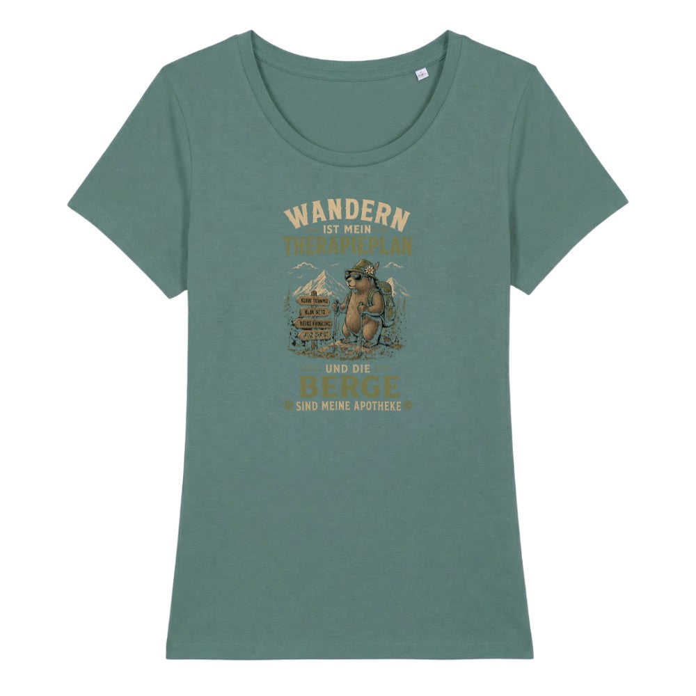 Therapieplan Frauenshirt in Green Bay, Kraxelgaudi