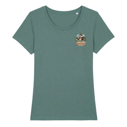 Höhenmeter und Ausreden Damenshirt mit Brustdruck, Kraxelgaudi