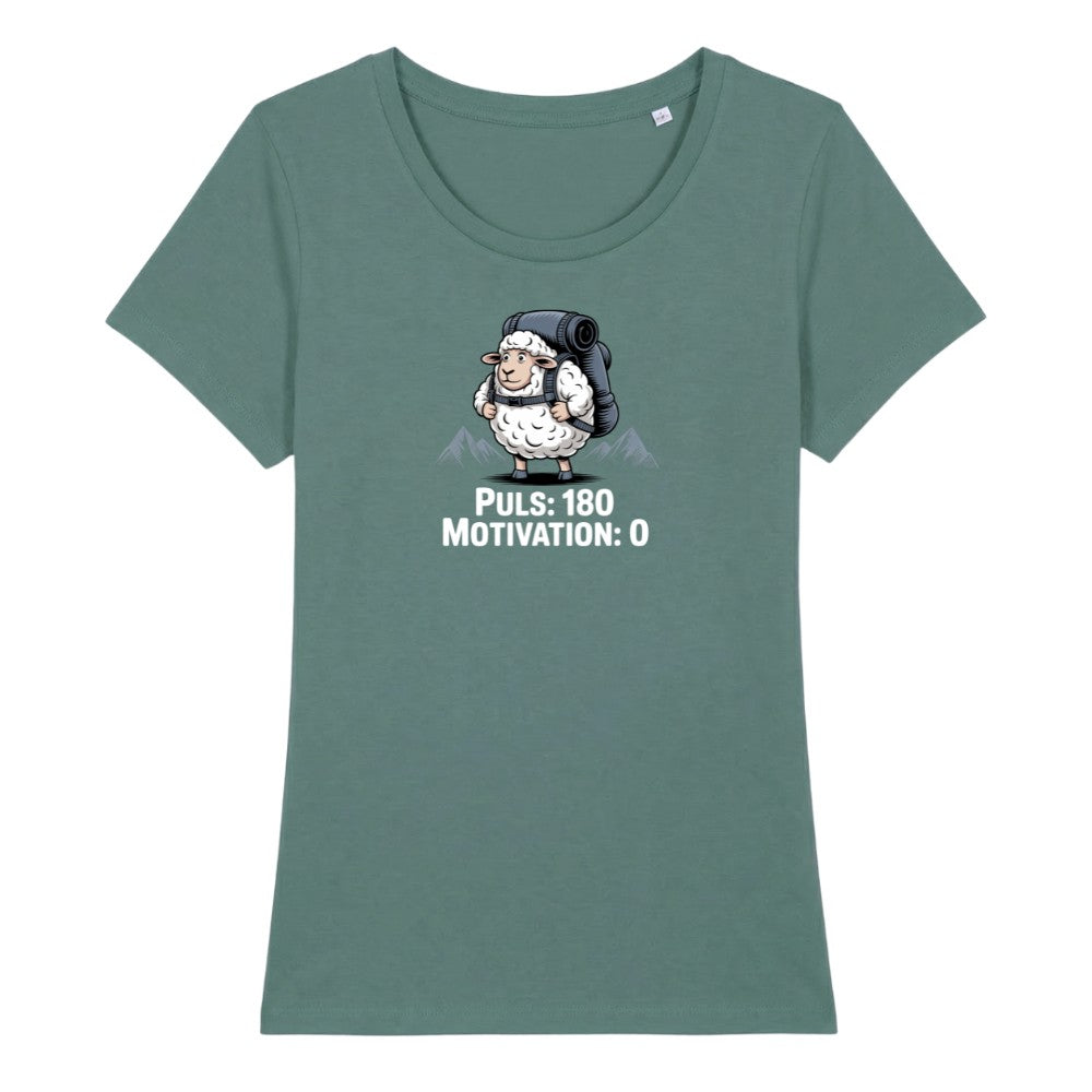 Puls - Motivation Frauenshirt in Green Bay, Kraxelgaudi