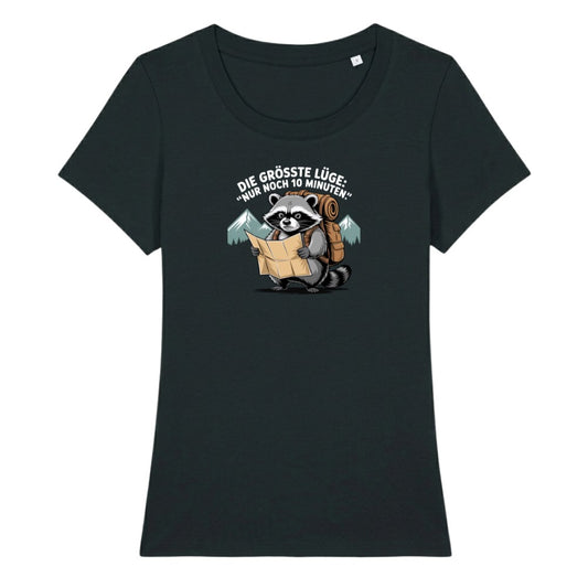 Noch 10 Minuten Frauenshirt in Schwarz, Kraxelgaudi