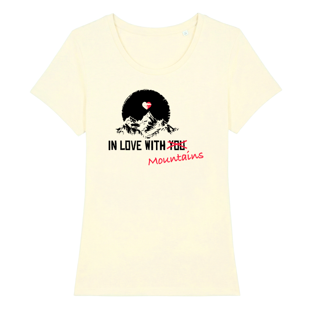 Mountainlove Frauen Shirt mit Berg-Motiv, Farbvariante