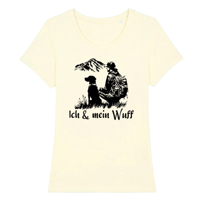Ich & mein Wuff Frauen Shirt mit Hundemotiv, Farbvariante