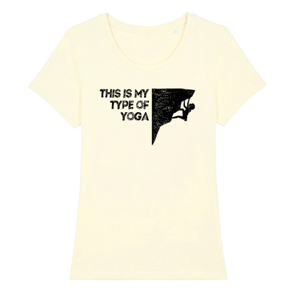 Yoga Frauen Shirt mit Berg-Spruch, Farbvariante