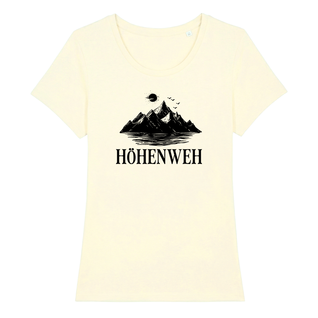 Höhenweh Frauen Shirt mit lustigem Spruch, Farbvariante