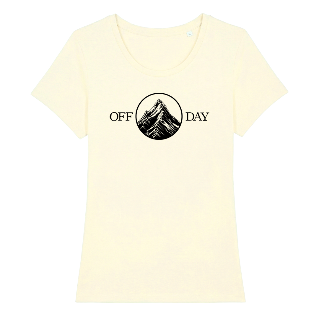 Off Day Frauen Shirt mit lustigem Spruch, Farbvariante