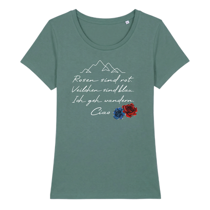 Ciao Frauen Shirt mit Schriftzug, Detailansicht