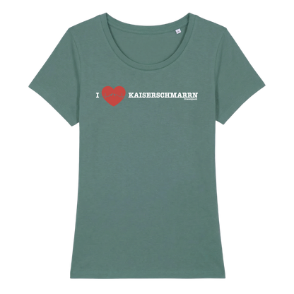 Kaiserschmarrn Love Frauen Shirt mit lustigem Spruch, Detailansicht