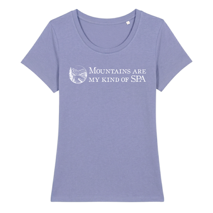 SPA Frauen Shirt mit Berg-Spruch, weitere Ansicht