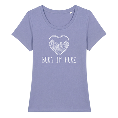 Berg im Herz Frauen Shirt mit Bergmotiv, weitere Ansicht