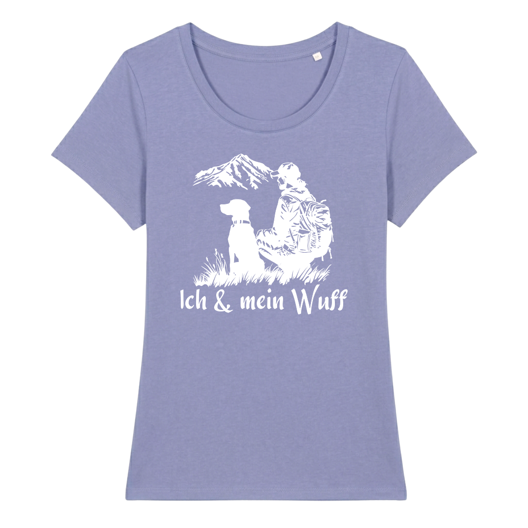 Ich & mein Wuff Frauen Shirt mit Hundemotiv, weitere Ansicht
