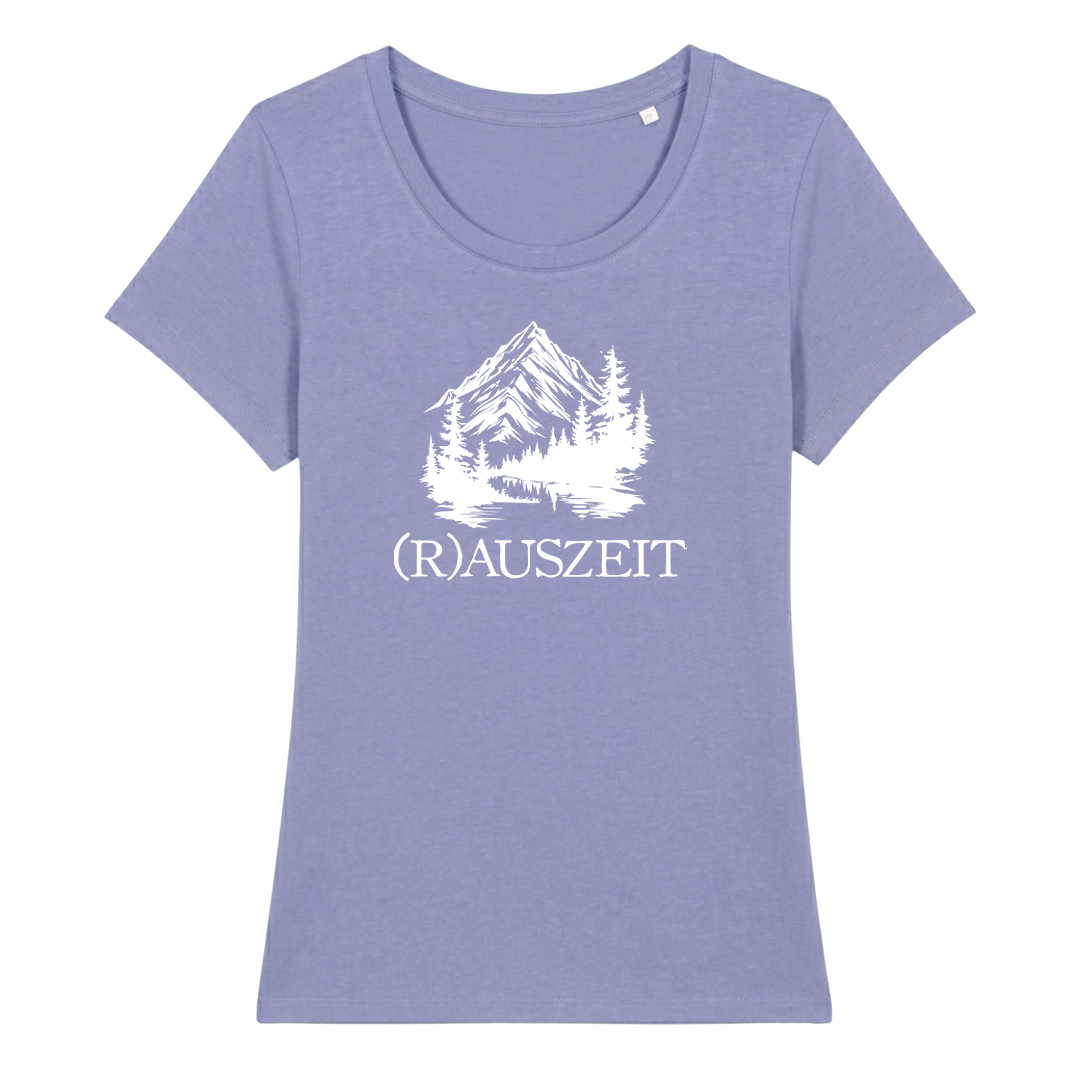Rauszeit Frauen Shirt mit Auszeit-Spruch, weitere Ansicht